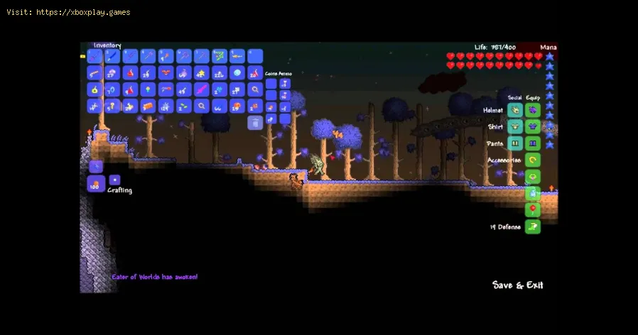 Terraria: Como fazer worm food - Controle guia definitivo