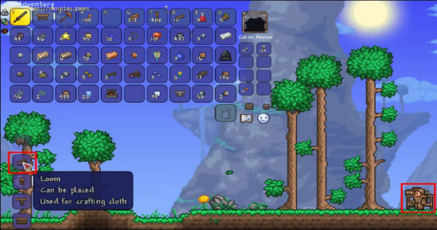 Terraria: Como fazer um tear - Controle guia definitivo