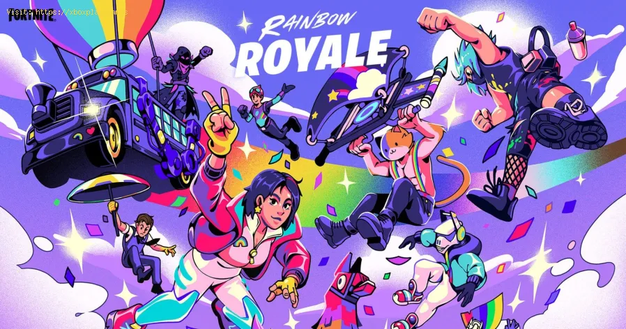 Fortnite: réclamer des objets événement Rainbow Royale