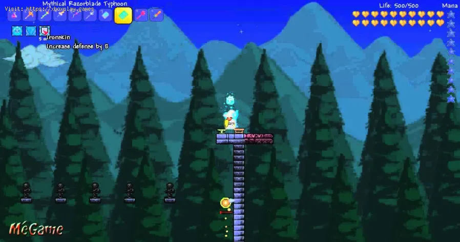 Terraria: Wie man einen Trank aus Eisenhaut herstellt
