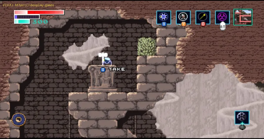 Axiom Verge 2: How to unlock the double axe