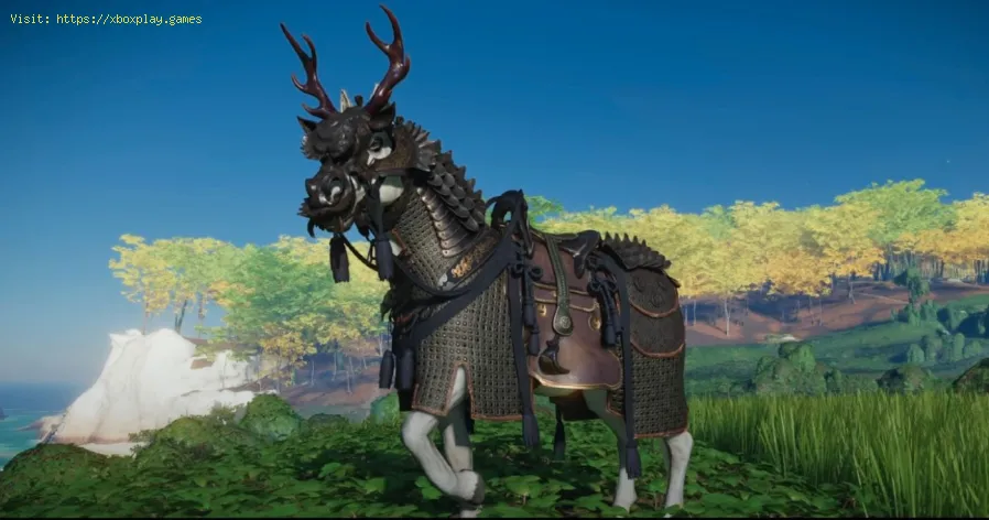 GoT : l'armure de cheval sur l'île Iki.