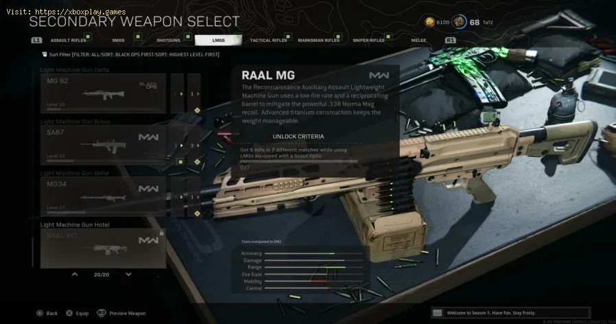 Call of Duty Warzone - Modern Warfare: come sbloccare il RAAL MG