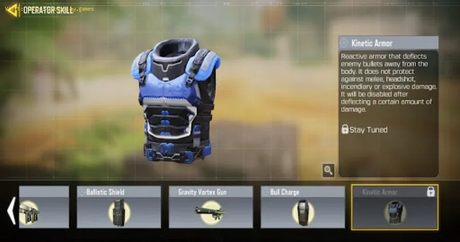 Call of Duty Mobile：キネティックアーマーオペレータースキルを取得する方法-1