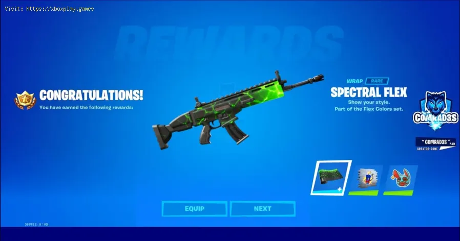 Fortnite: So erhalten Sie die Spectral Flex Envelope