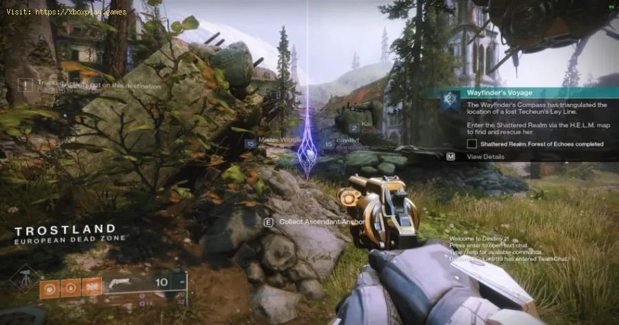 Destiny 2：すべてのアップストリームアンカーを見つける方法-1