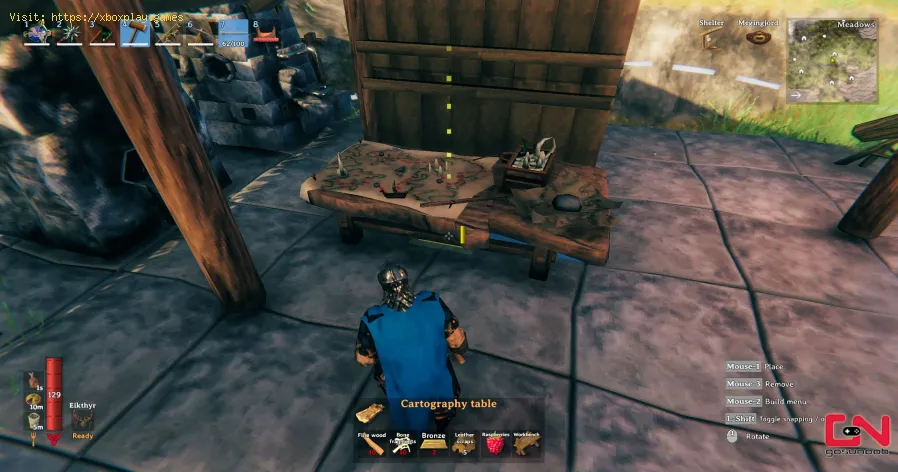 Valheim: So erstellen Sie eine kartografische Tabelle