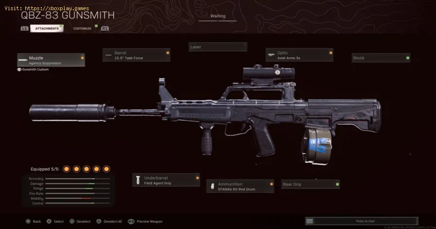 Call of Duty Warzone: the Best QBZ-83 loadout for Season 5