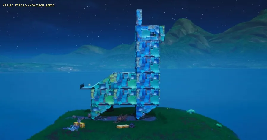 Fortnite Fortbyte # 21 Ort: In einem Metallflammengebäude