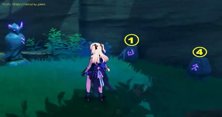 Genshin Impact: il puzzle da parete con script Ishine a Shirikoro