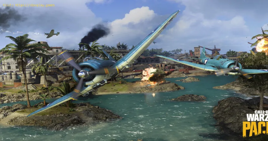 Warzone : jouer à la carte de la caldeira du Pacifique