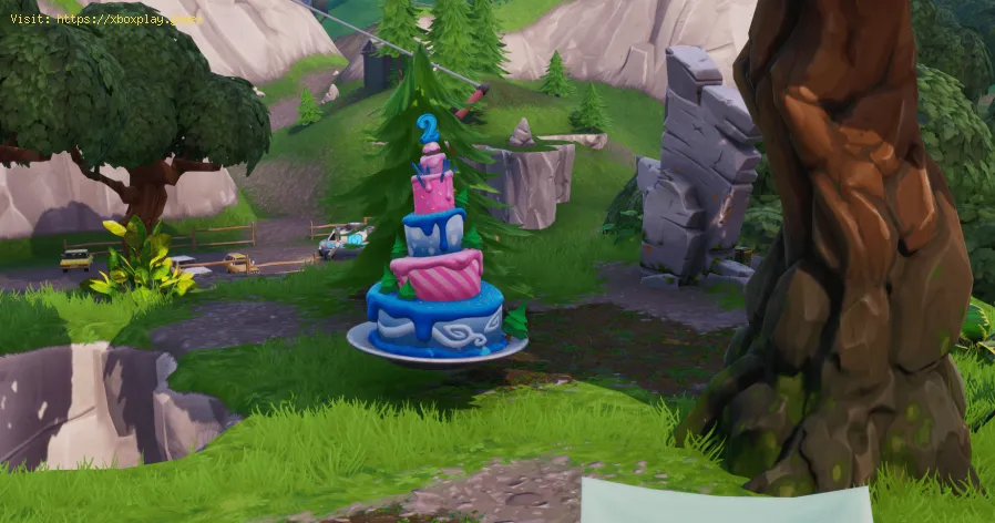 Fortnite: Where are the Birthday Cakes? - Location
