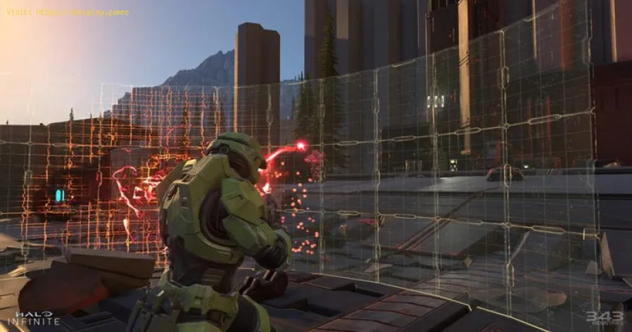 Halo Infinite : les portes du bouclier d'alimentation