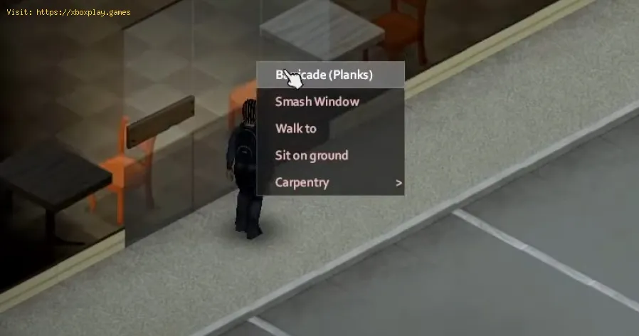 Project Zomboid: Cómo montar ventanas