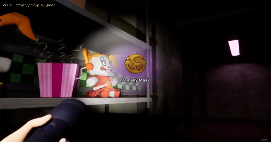 Five Nights at Freddy’s: Where to find the Comedy Mask