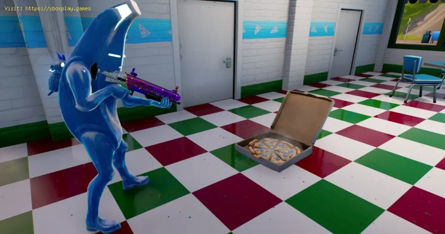Fortnite: Onde encontrar uma festa de pizza