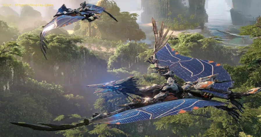 Horizon Forbidden West: wie man fliegende Reittiere bekommt