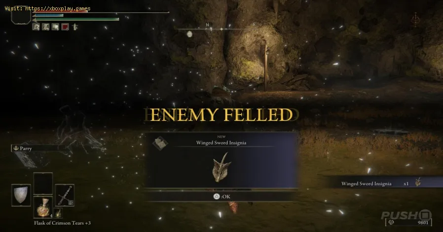 Elden Ring: Where to find the Winged Sword Insignia location