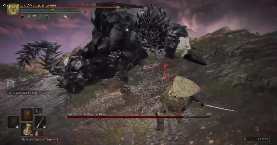 Elden Ring: Wie man ein erwachsenes Shooting Star Beast besiegt