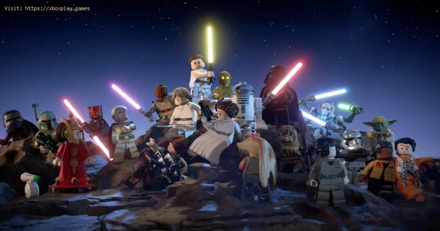 Lego Star Wars The Skywalker Saga: todos los personajes en el 