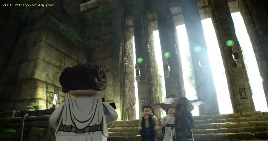 Lego SW:TSS: solve the Ceremonious Carvings puzzle