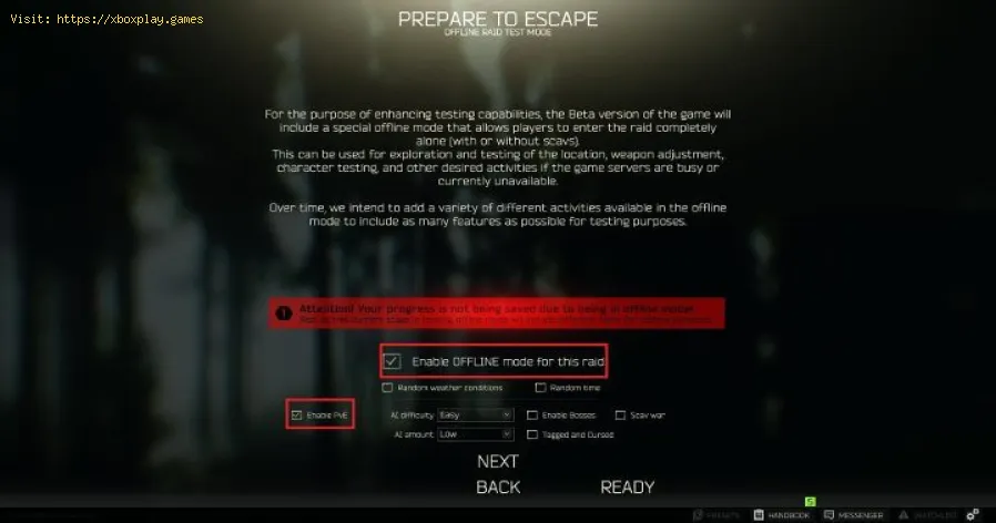 Escape From Tarkov: come giocare offline
