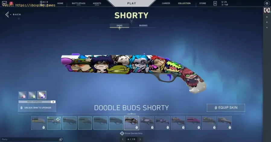 Valorant: Cómo obtener Skins de brotes de doodle