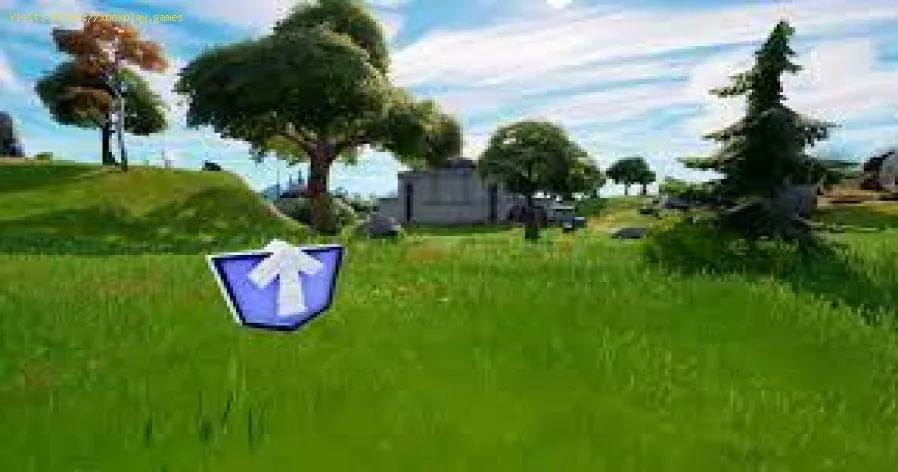 Fortnite - le jeton de niveau supérieur au sud-ouest 