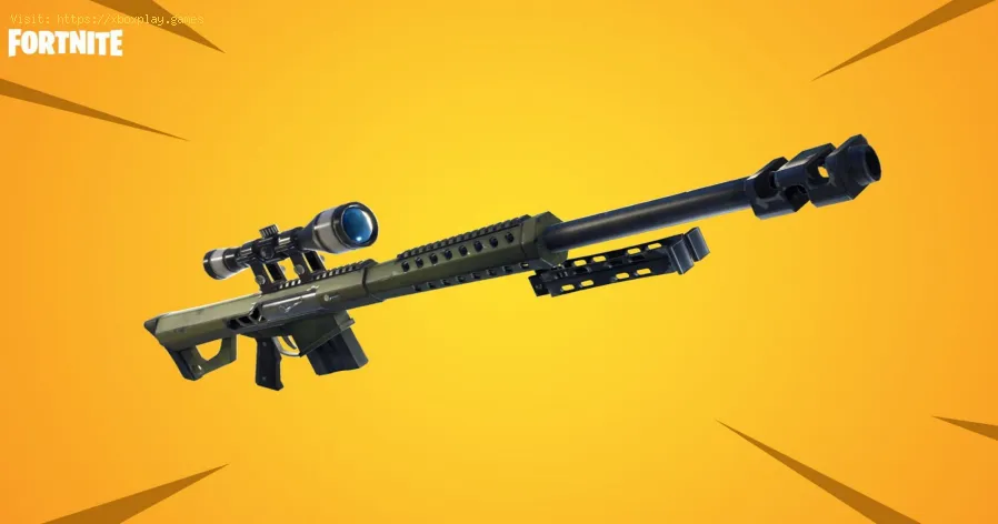 Fortnite un francotirador pesado mitico en 3, tem