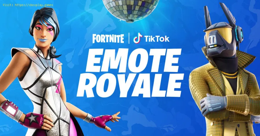 Fortnite : comment entrer dans l'emote royale