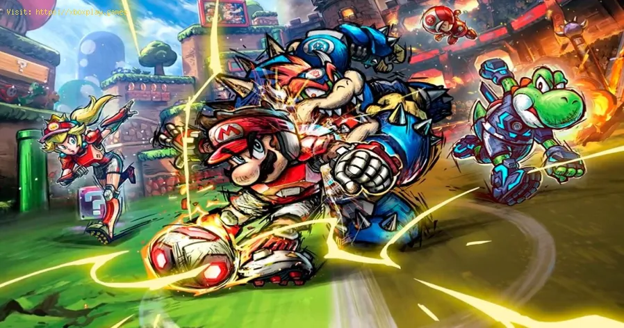 Mario Strikers Battle League: How to Pick Up Items