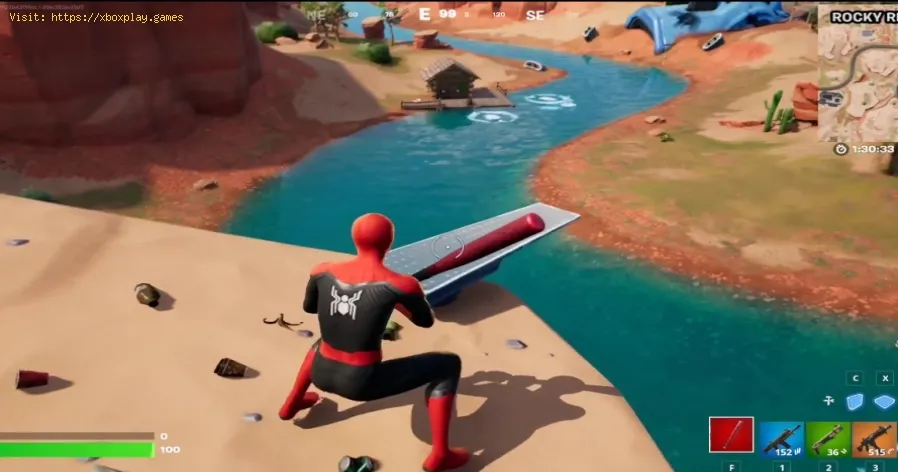Fortnite: Où sauter des trampolines dans le chapitre 3 de la saison 3
