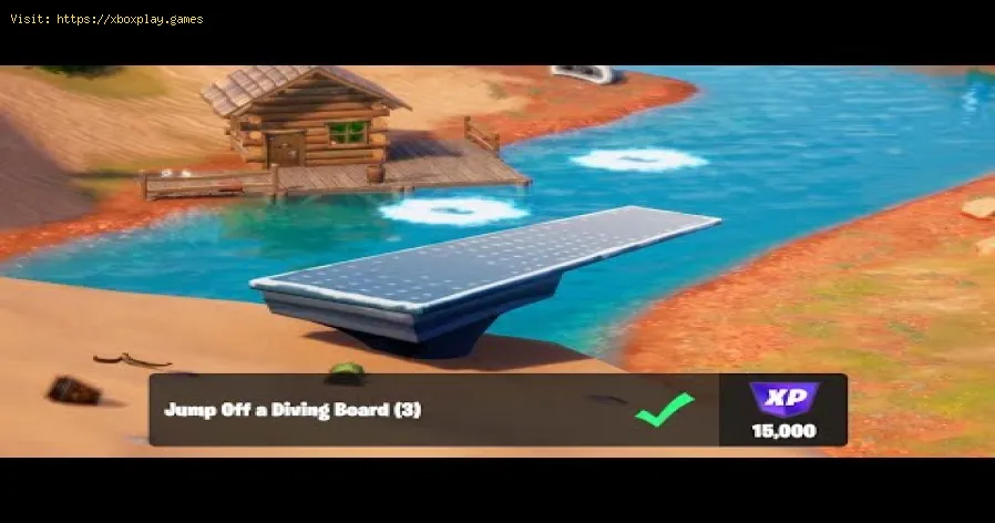 Fortnite: Wie man von einem Trampolin springt