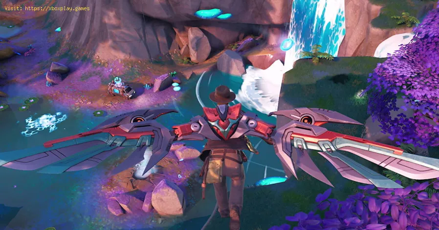 Fortnite: schwimmende Ringe Nähe von Reality Falls findet