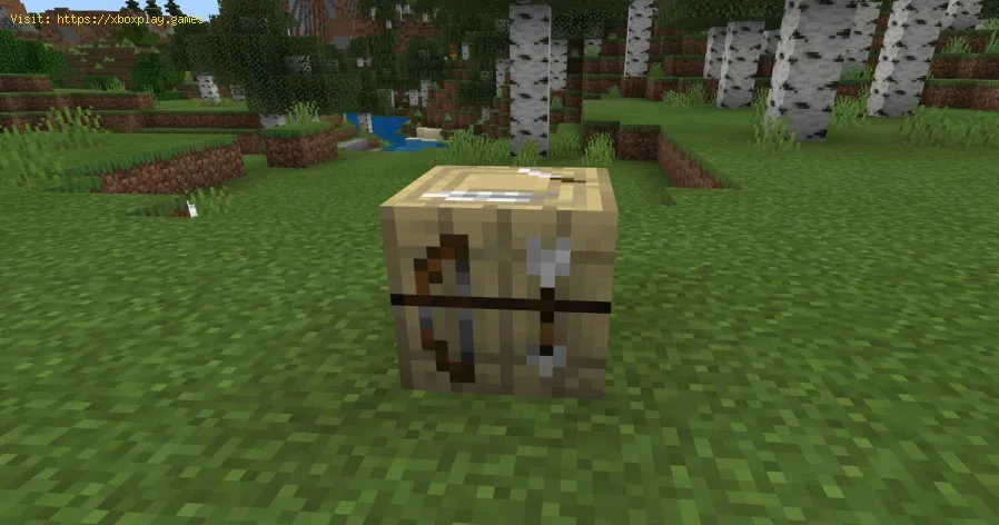 Minecraft : Comment fabriquer une table de piquage ?