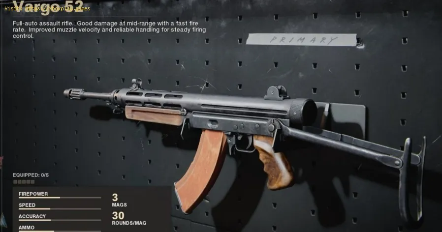 Warzone Pacific: O melhor loadout de Vargo 52 para a 4ª temporada