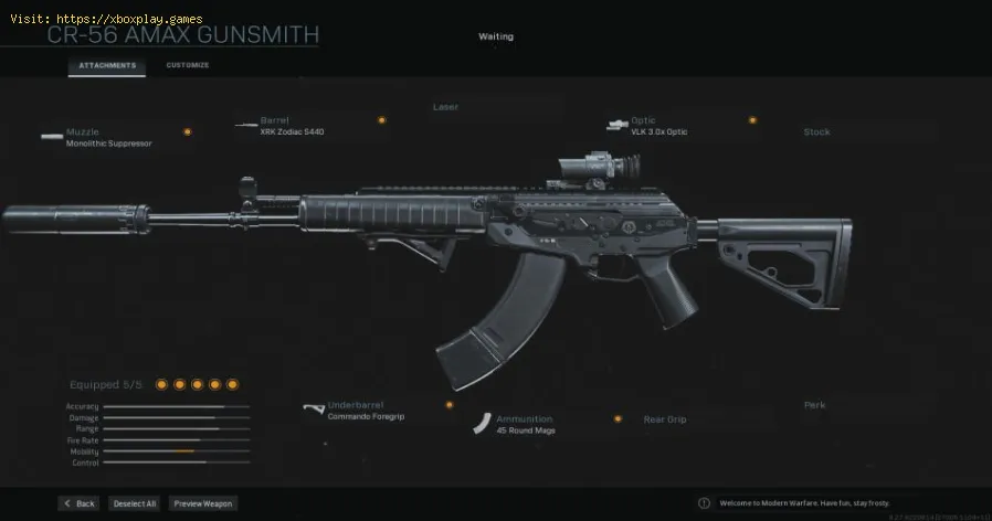 Best CR-56 AMAX loadout Warzone Pacific Season 4
