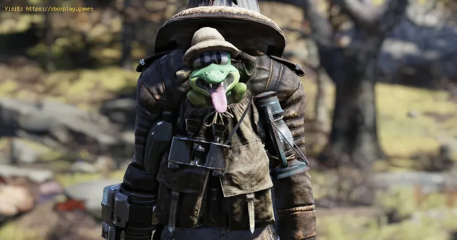 Comment obtenir le sac à dos Safari Crocolossus dans Fallout 76.