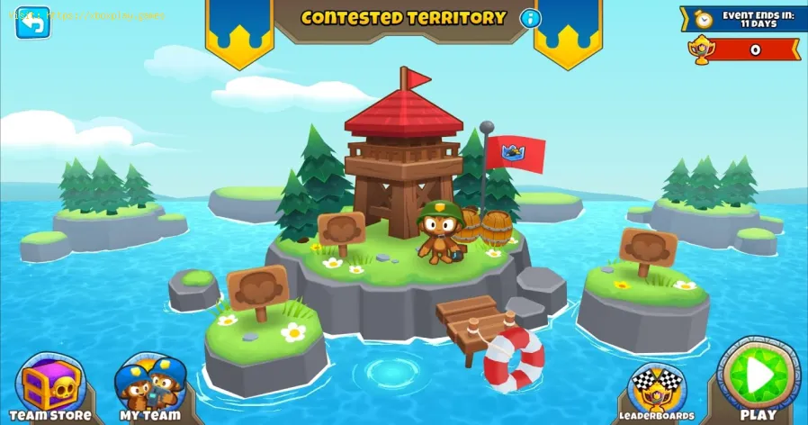 Como obter troféus de equipe em BTD6 Contested Territories