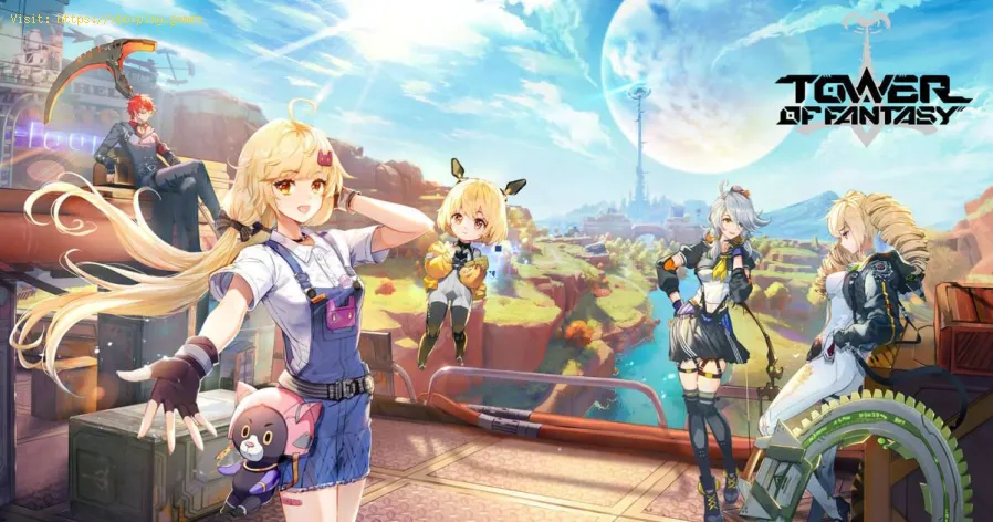Como baixar Tower of Fantasy APK - Controle guia definitivo