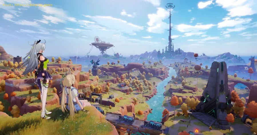 Verwendung der Waffenresonanz in Tower of Fantasy