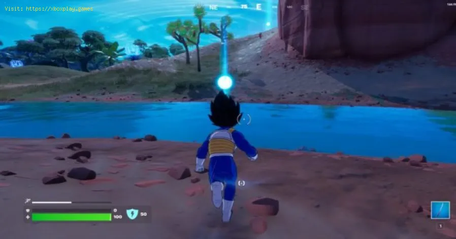 Como completar o contra-relógio do deserto em Fortnite Dragon Ball