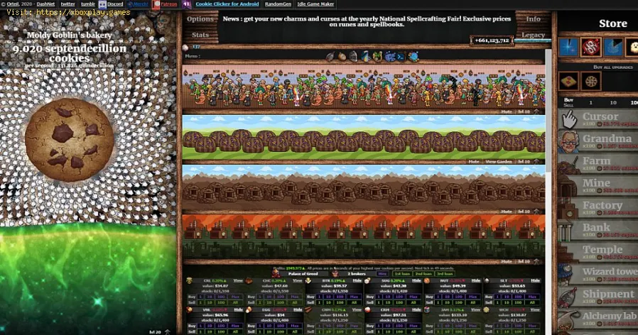 Cookie Clicker で自動クリッカーを取得する方法-1