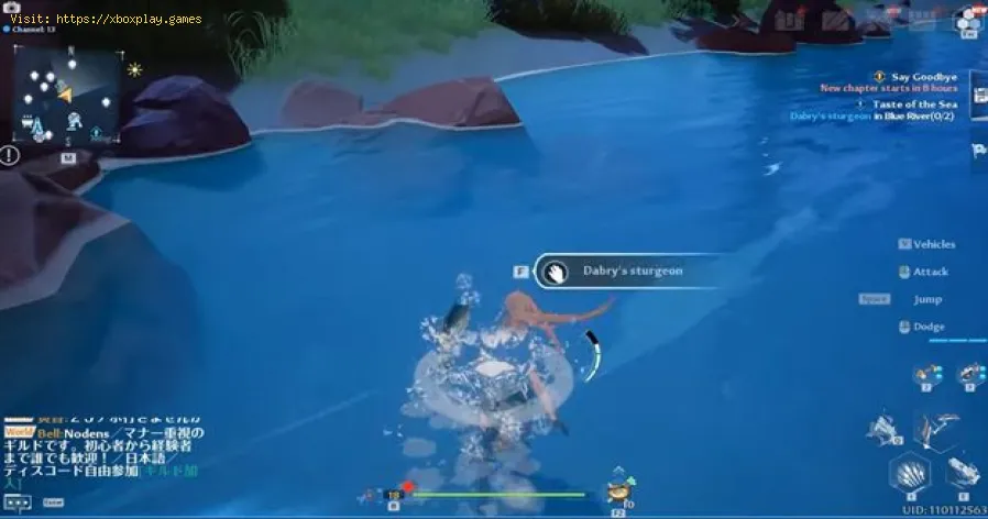How to Catch Dabry’s Sturgeon Tower of Fantasy