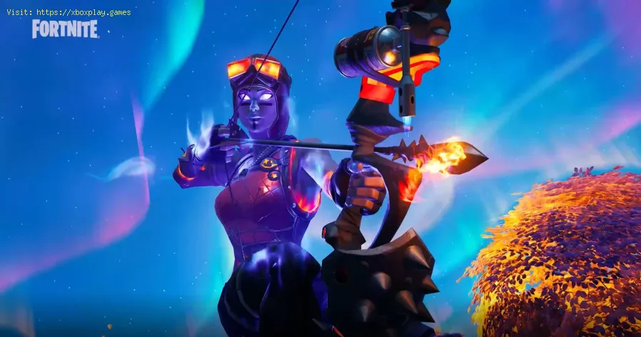 Fortnite: Primal Flame Bow and Dragon's Breath Shotgun