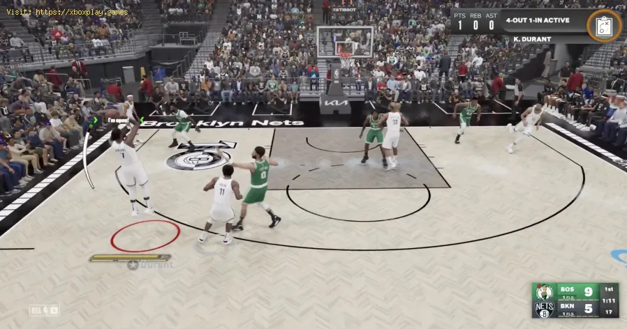 Comment simuler une passe dans NBA 2K23