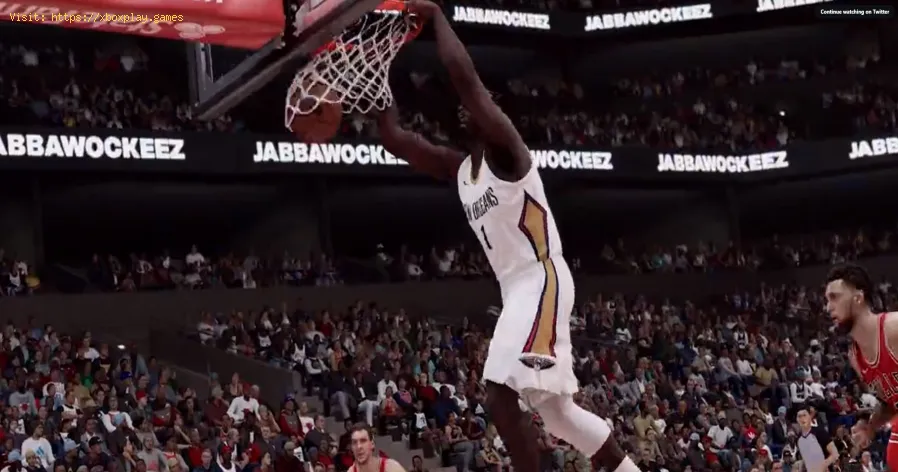 Comment s'accrocher au cerceau en NBA 2K23