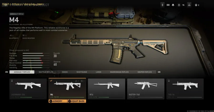 best M4 loadout Modern Warfare 2 beta