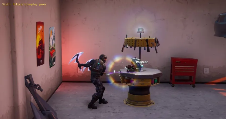 Emplacements de mise à niveau de banque dans Fortnite