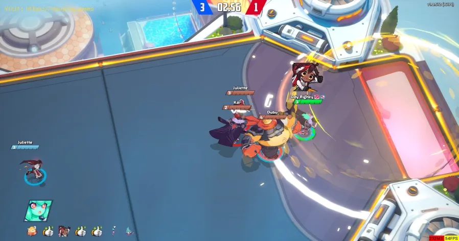 Correction de Omega Strikers en attente de joueurs